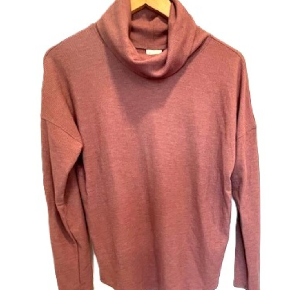 A New Day Mauve Cowl-Neck, Size Small NWOT